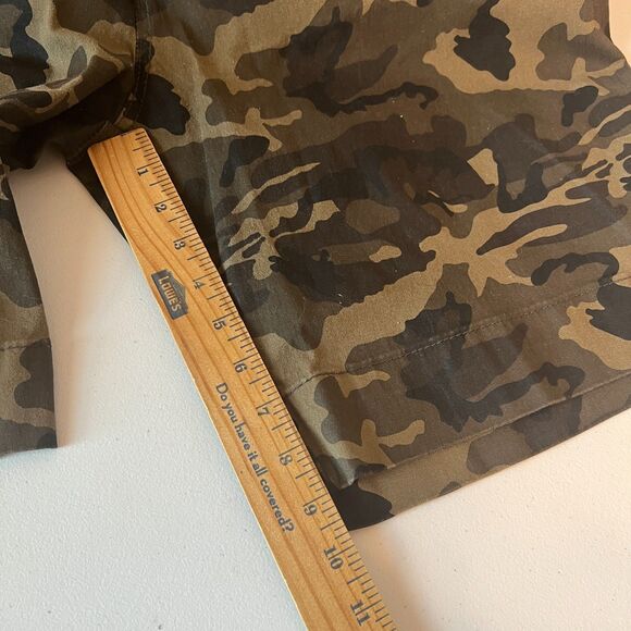 American Bazi Shorts Women Plus Sz 1X Camouflage Gorpcore Utility Elastic Waist - Picture 5 of 7